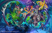 【ヴァンガード】死海の呪術士 ネグロボルト/不死竜グールドラゴン