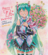 Happy Bithday！初音ミクさん７歳おめでとー！！