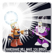 Handshake will make you bright