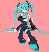 初音ミクネクネ