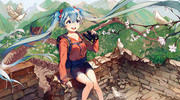 Miku in the great wall