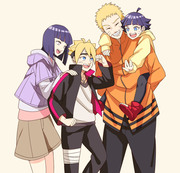 うずまきボルト うずまきヒマワリ Naruto 2015 Pixiv年鑑 B