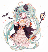 初音ミク ハロウィン Pixiv年鑑 B