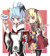 東方project500users入り レミフラ Pixiv年鑑 B