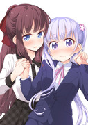 「NEW GAME!」3巻カバーイラスト