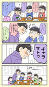 酔っぱらい四男の漫画（カラ一）