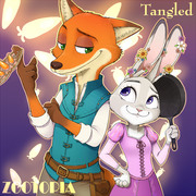 ZOOTOPIA×塔の上のラプンツェル