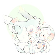 #一番目にリプきたポケモンを二番目にリプきたポケモンにキスさせる