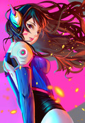 D.VA  overwatch