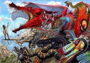 絶滅したドラゴンたち　 Extinct dragons