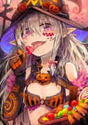 ハロウィン魔女輝子