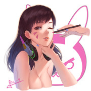 D.va 妆