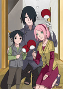 SasuSakuSato Day Uchiha