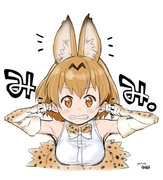 【けもフレ】フレンズのヒトミミ疑問