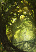 Forest tunnel