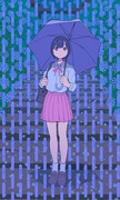 雨と紫陽花