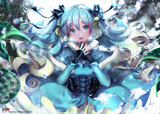 初音ミク_雪夏