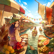 Floating Market