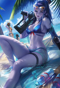 summer game widowmaker