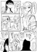 オリジナル漫画「かつては女と女」