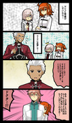 FGO その149  鯖ぐだ(CP絵)