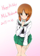 今日はみほの誕生日