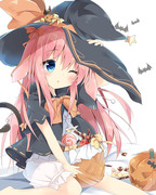 ハロウィンうさみみ