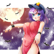 ハロウィンでキョンシーちゃん