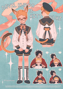 devil Kuroo & kitty Tsuki