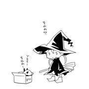 魔女とチワワ