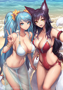 Ahri & Sona