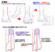 足を描く際にやりがちなことと対処法