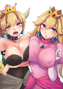 クッパ姫&ピーチ姫