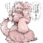 クッパ姫とピーチ姫