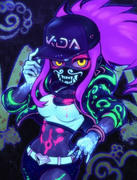 K/DA Akali Alter & Final Form