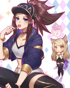 Akali & Ahri