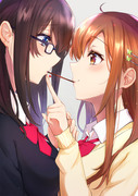 百合ポッキーゲーム