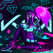 K/DA Akali.