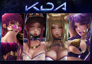 K/DA fanart