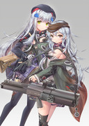 HK416, G11