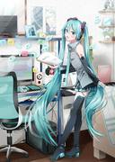 初音ミク HomeLive in Gatebox