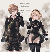 GRANBLUE FANTASY × NieR:Automata