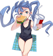 スク水バーガー