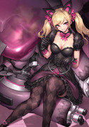 Black cat D.va