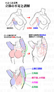 腋の違和感と修正法