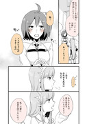 【百合】強い人が好きなメイヴちゃんとぐだ子の話