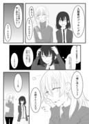 【創作百合】同居人（♀）に狙われています