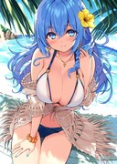 夏水着藍さん