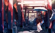 稲荷神社とこんこん娘