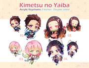 Kimetsu no Yaiba Keychains